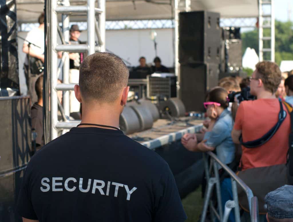 Live Event Security Guard